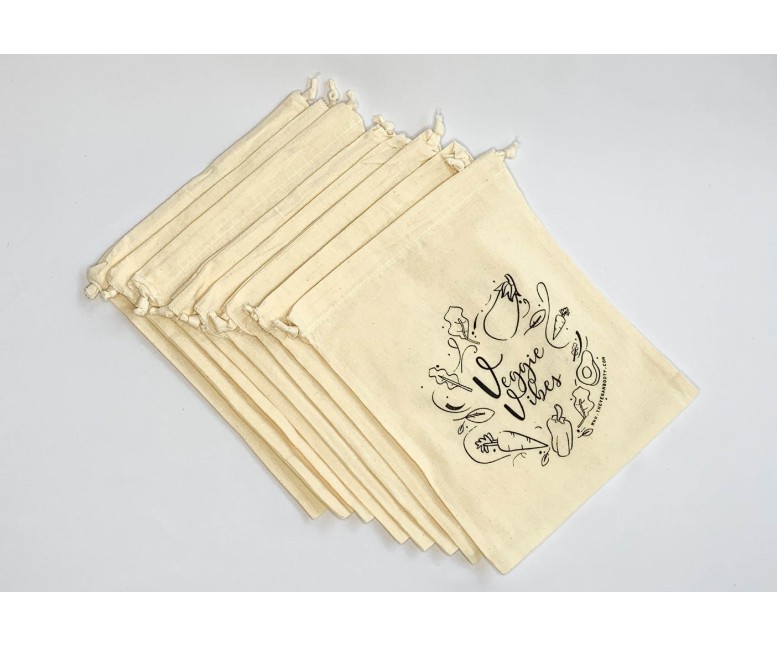 Set de Bolsas Reutilizables para Supermercado